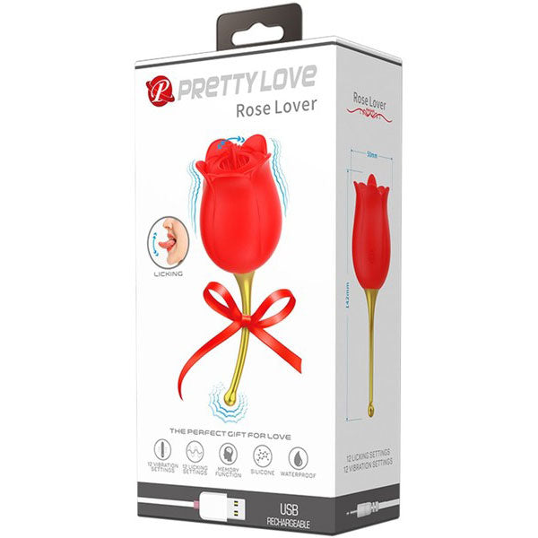Rechargeable Rose Lover (Red) 