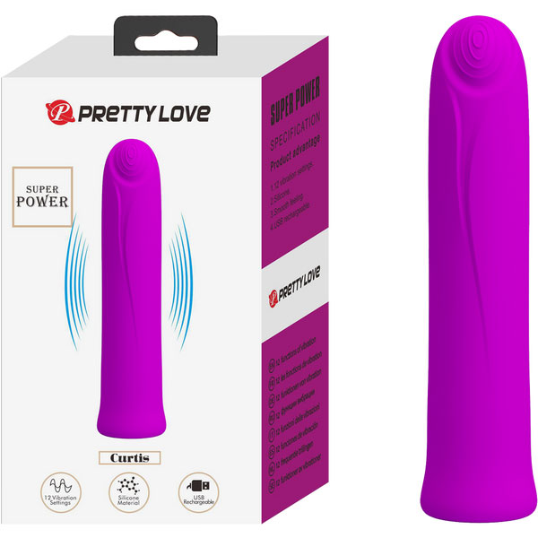 Pretty Love Rechargeable Curtis Vibe Purple