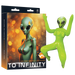 Inflatable 3-Breasted Alien Love Doll -
