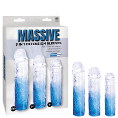 Massive 3 in 1 Extension Sleeve Blue