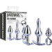 3 in 1 Metal Butt Plug Kit Set