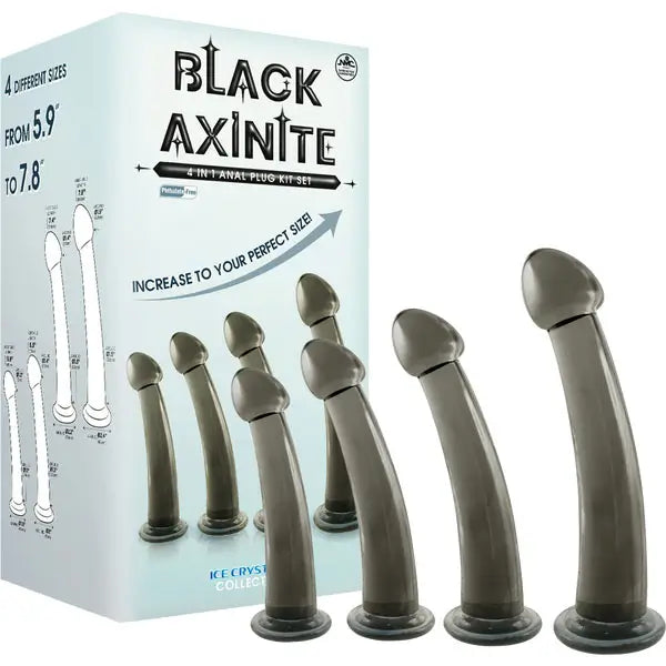 4 In 1 Anal Plug Kit Set Smoke