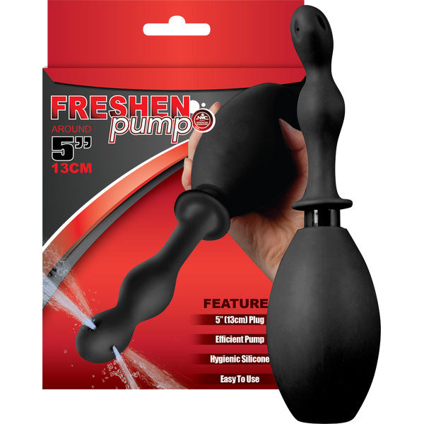 Freshen Pump Anal Douche (Black)
