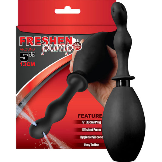Freshen Pump Anal Douche (Black)