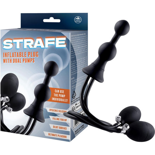 Inflatable Plug with Dual Pumps