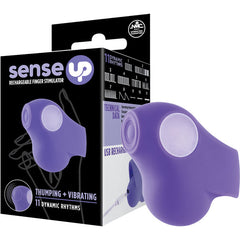 Rechargeable Finger Stimulator Purple