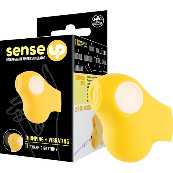 Rechargeable Finger Stimulator Yellow