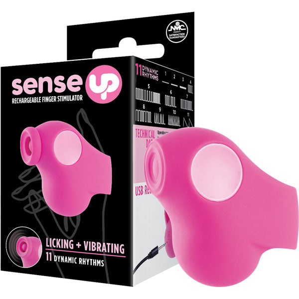 Rechargeable Finger Stimulator Purple Pink