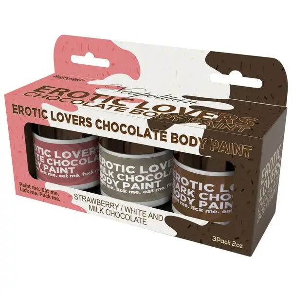 Chocolate Lovers Neapolitan Body Paints