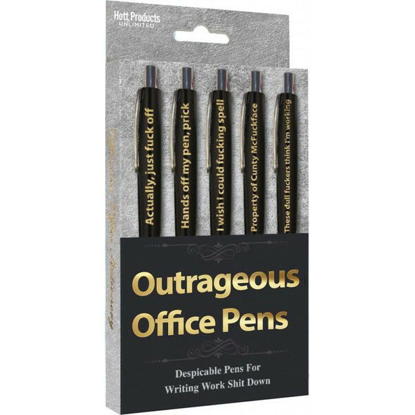 Hott Products Outrageous Office Pens