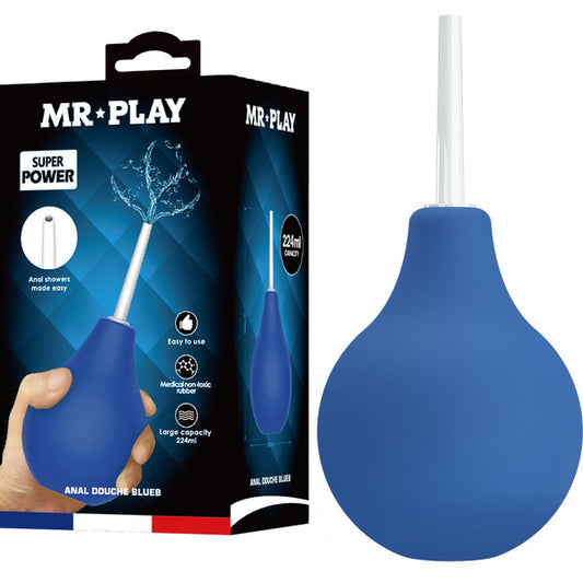 Mr. Play Anal Douche Bulb Blue 