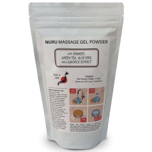 Nuru Vegan Massage Gel Powder TANAKA 500g