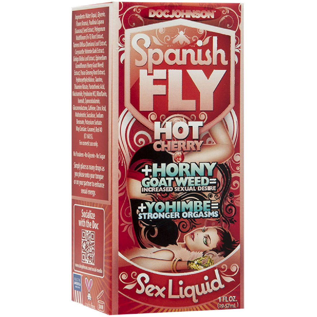 Spanish Fly Sex Drops 29.5ml Hot Cherry