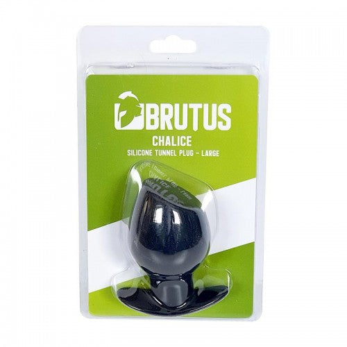 Chalice - Silicone Tunnel Plug - L - Black 6