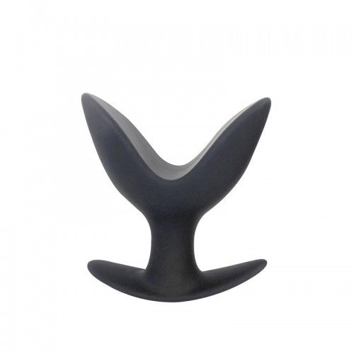 Open Wide - Silicone Twin Tip Butt Plug - XL - Black