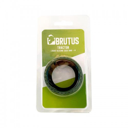 Tractor - Liquid Silicone Cock Ring - M - Black 4
