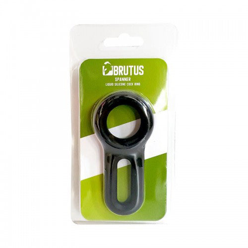 Spanner - Liquid Silicone Cock Ring - Black 4