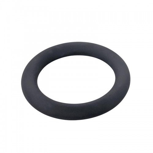 Slim Donut - Silicone Cock Ring - Black 2