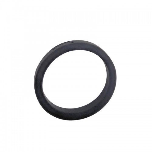Flat Slick - Silicone Cock Ring - Black