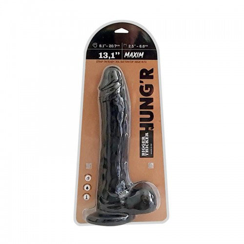 HUNG'R Maxim 13.10 inch 33.50 cm. diam 6.60 cm. Black 