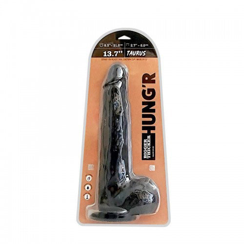 HUNG'R Taurus 13.70 inch 35.00 cm. diam 6.90 cm. Black 