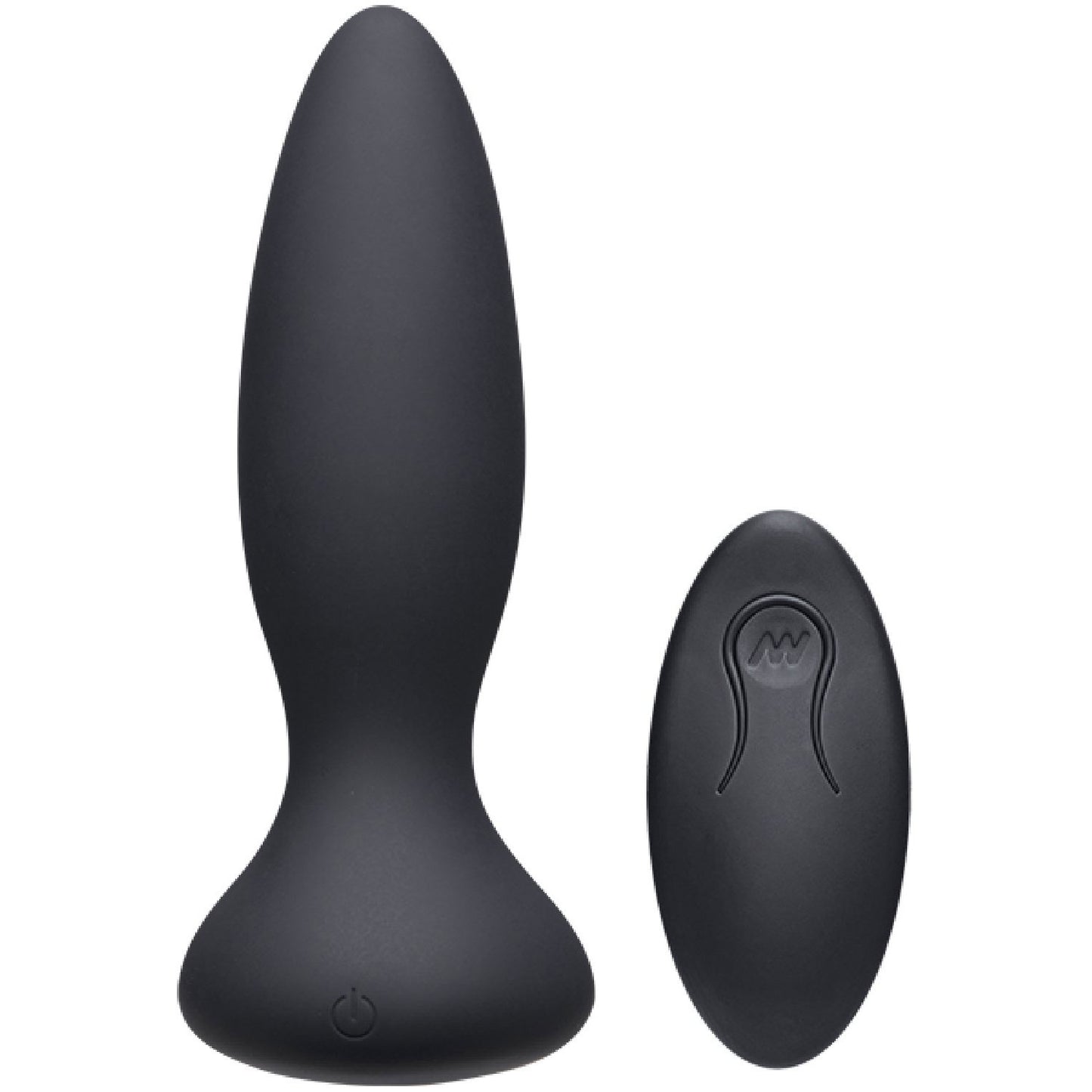 Vibe - Adventurous - Rechargeable Silicone Anal Plug With Remote (Black) 2