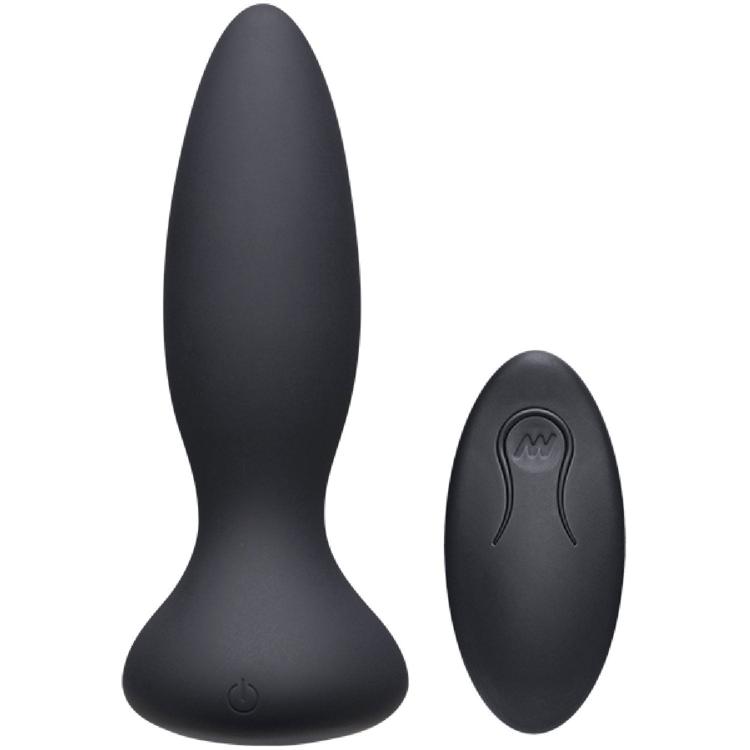 Vibe - Adventurous - Rechargeable Silicone Anal Plug With Remote (Black) 2