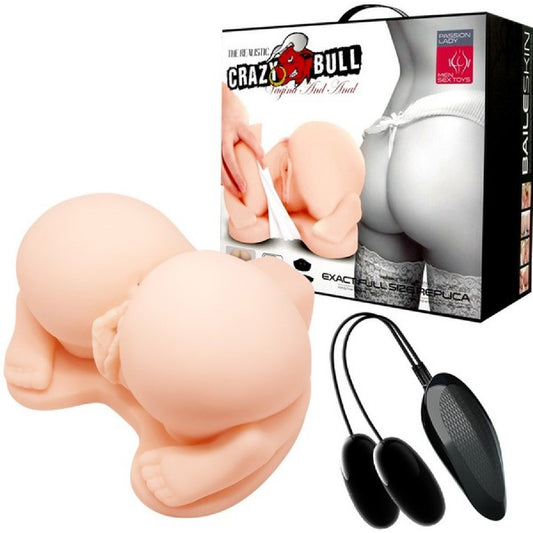 All Fours Vagina And Anal Stimulator (Flesh) 2