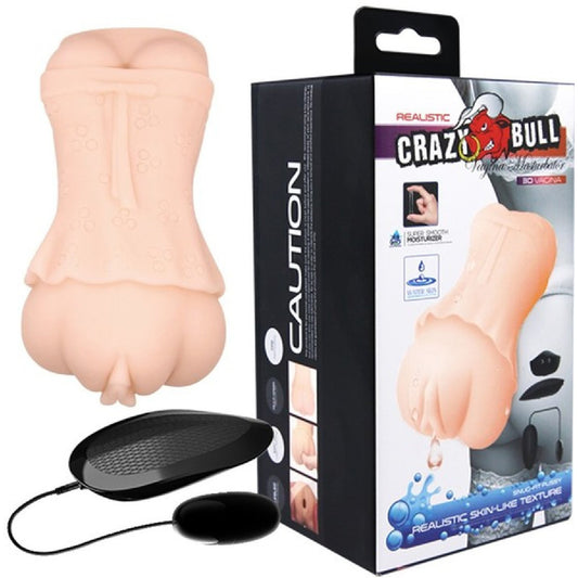 Water Activated 3D Vibrating Vagina (Flesh) 2
