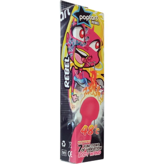 Rechargable Warming Body Wand (Rebel) - Pink 2