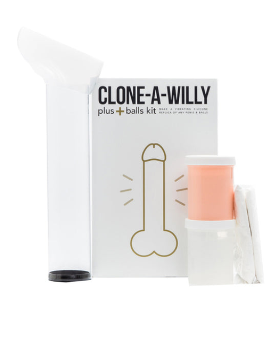 Clone-A-Willy Plus With Balls (Light Tone) 2