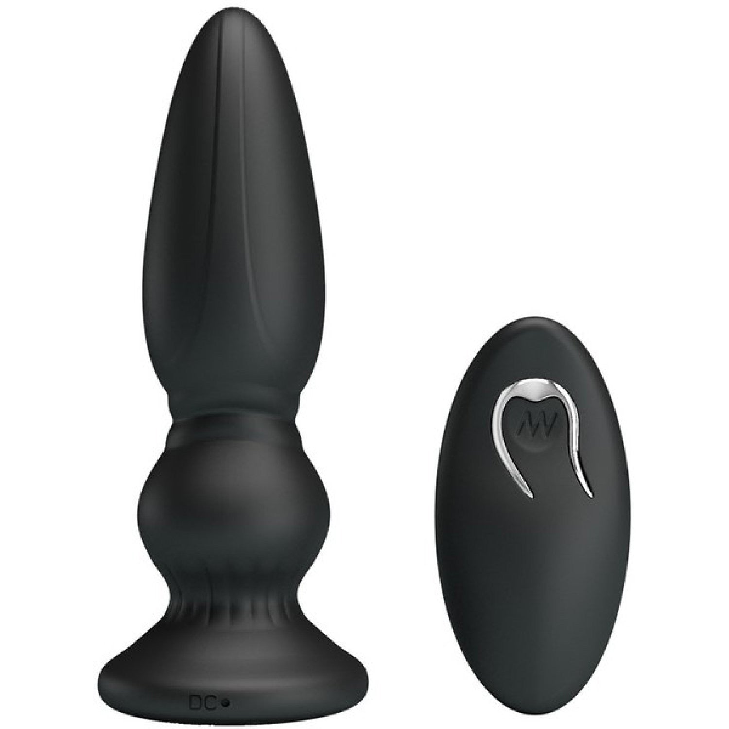 Powerful Vibrating Anal Plug (Black) 3