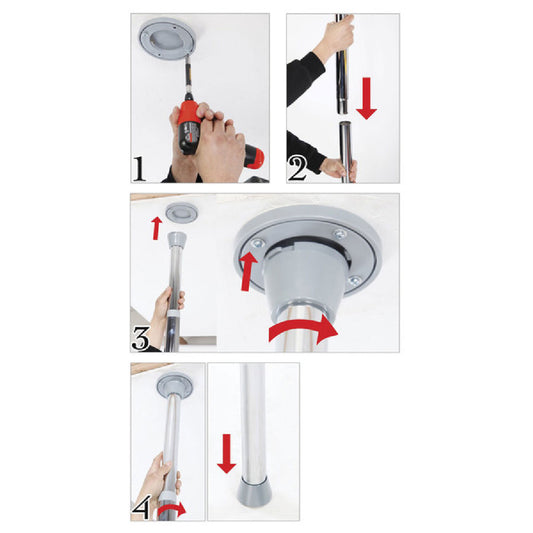 Fetish Fantasy Series Light-Up Disco Dance Pole - Multi (4)