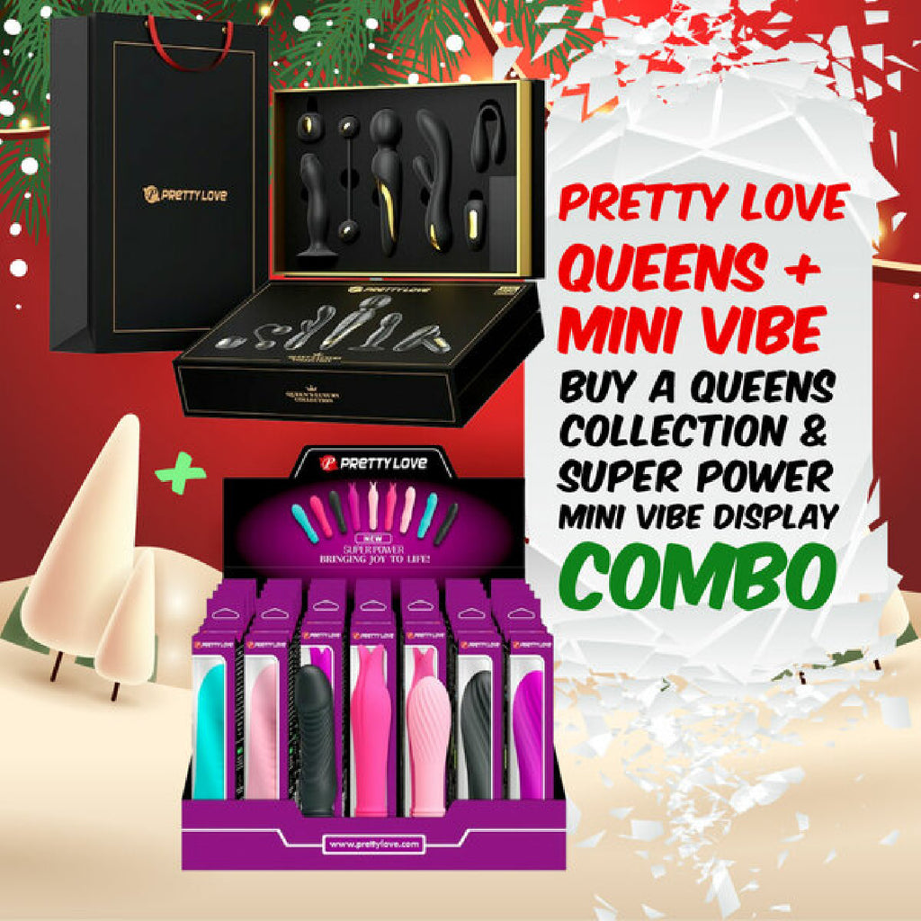 Mini Queen 39's Luxury Collection & Super Power Mini Vib  Combo