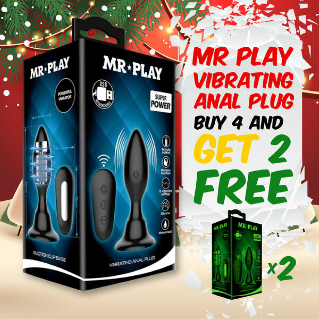 Mr. Play Vibrating Anal Plug