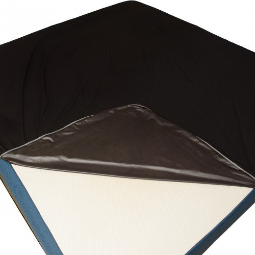 Black Waterproof Fitted Sheet KING 1