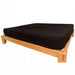 Black Waterproof Fitted Sheet QUEEN