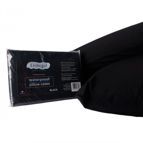 Black Waterproof Fitted pillow case 2