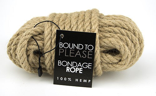 Bound to Please Bondage Rope Hemp 2