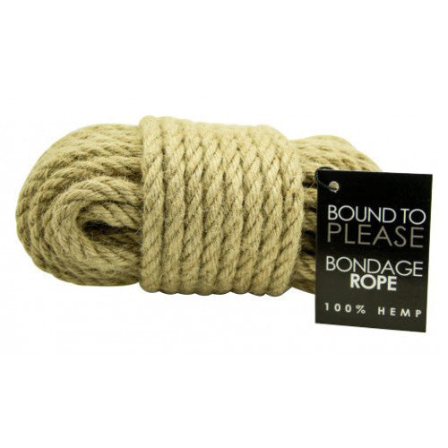 Bound to Please Bondage Rope Hemp 3