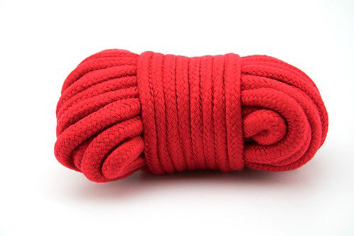 Bound to Please Bondage Rope Red 2
