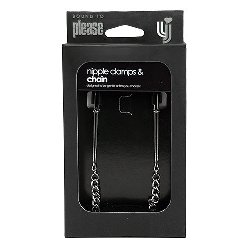Bound to Please Nipple Clamps & Chain 4
