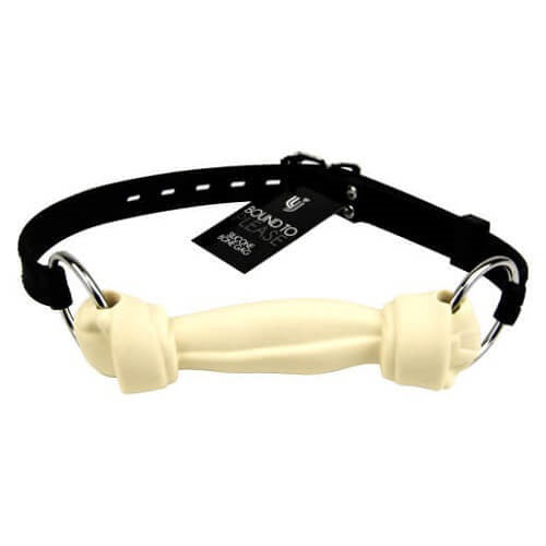 Bound to Please Silicone Dog Bone Gag 1