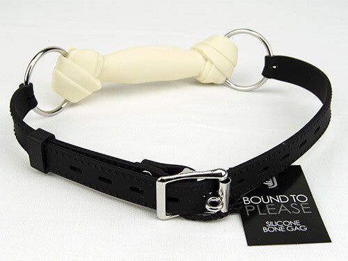 Bound to Please Silicone Dog Bone Gag