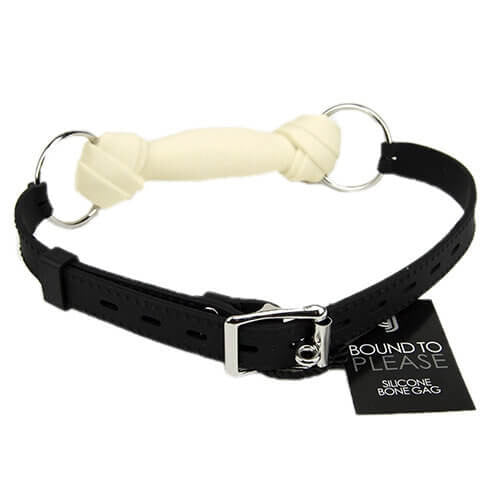 Bound to Please Silicone Dog Bone Gag 3