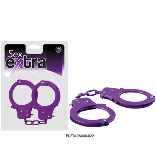 Metal Cuffs (Purple)