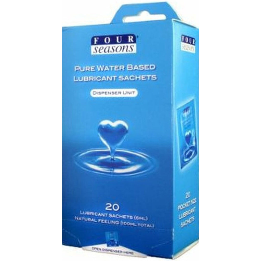 20PK Water Based Lube Sachets (5ML)