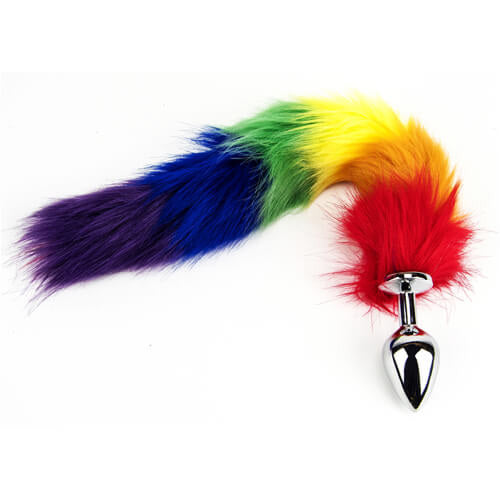 Furry Fantasy RainbowTail Butt Plug 2