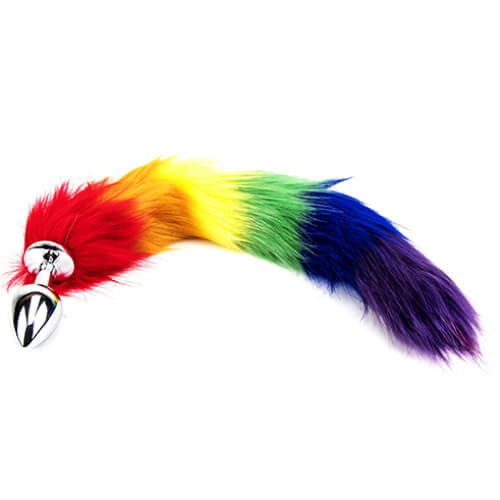Furry Fantasy RainbowTail Butt Plug 3