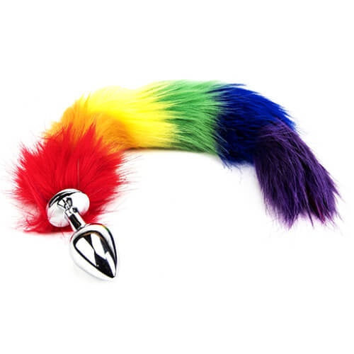 Furry Fantasy RainbowTail Butt Plug 4